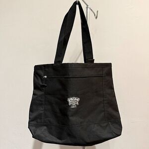 Black Allstate New Orleans Louisiana Sugar Bowl Zippered Embroidered Tote